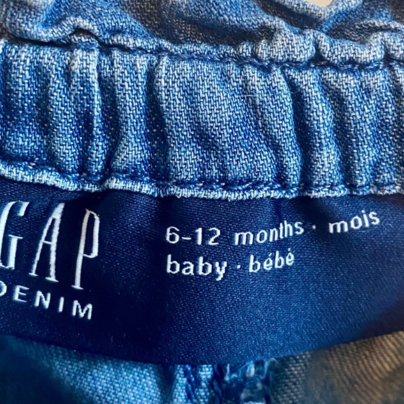 3 for $ 15 GAP baby denim Bubble shorts - Picture 2 of 7